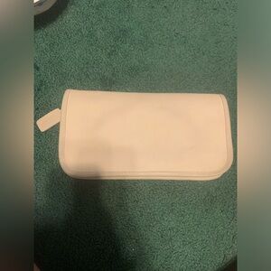 Coach clutch 70s white kisslock